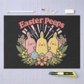 Papier Mousseline Peeps de Pâques (Artisanat)