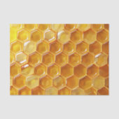Papier Mousseline Peigne de miel pleine de découpage de miel (Recto)