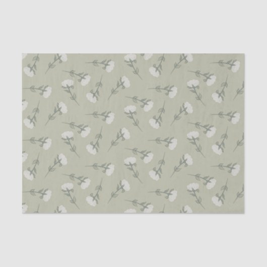 Papier Mousseline Peine blanche (Recto)