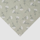 Papier Mousseline Peine blanche (Détail)