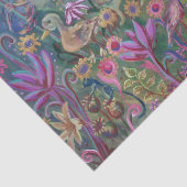 Papier Mousseline peinture à l'animal de la forêt (Détail)