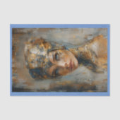 Papier Mousseline Peinture à l'huile pour femme en métal Découpage g (Recto)