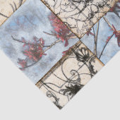 Papier Mousseline Peinture Abstraite de défilement (Détail)