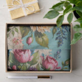 Papier Mousseline Peinture acrylique rose Découpage (Cadeau)