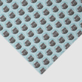 Papier Mousseline Peinture Affenpinscher - Joli art original chien (Détail)