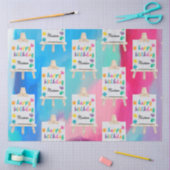 Papier Mousseline Peinture Art Artiste Peinture Anniversaire Thème (Artisanat)