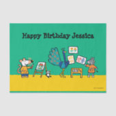 Papier Mousseline Peinture avec Maisy ! (Recto)