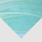 Papier Mousseline Peinture balayée par le vent bleue (Détail)