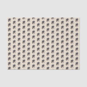 Papier Mousseline Peinture bernoise de chien de montagne - Art origi