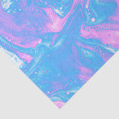 Papier Mousseline Peinture colorée (Détail)