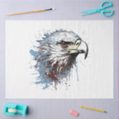 Papier Mousseline Peinture d'aigle (Artisanat)