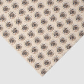 Papier Mousseline Peinture de berger pyrénéenne - Cute Original Chie (Détail)