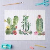 Papier Mousseline Peinture de cactus aquarelle (Artisanat)