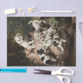 Papier Mousseline Peinture de marionnettes par Carl Reichert Tissue (Artisanat)