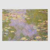 Papier Mousseline Peinture de nénuphars par Claude Monet (Recto)