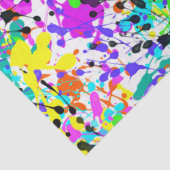 Papier Mousseline Peinture de plaque (Détail)