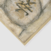 Papier Mousseline Peinture de tranquillité chinoise par Mauro (Détail)