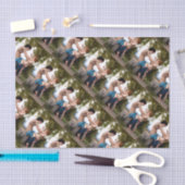 Papier Mousseline Peinture de Valentine Bouguereau (Artisanat)