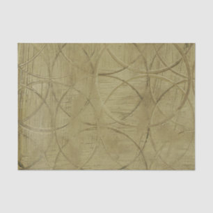 Papier Mousseline Peinture des cercles liés par Jennifer Goldberger