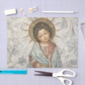 Papier Mousseline Peinture du Jeune Sauveur Jésus (Artisanat)