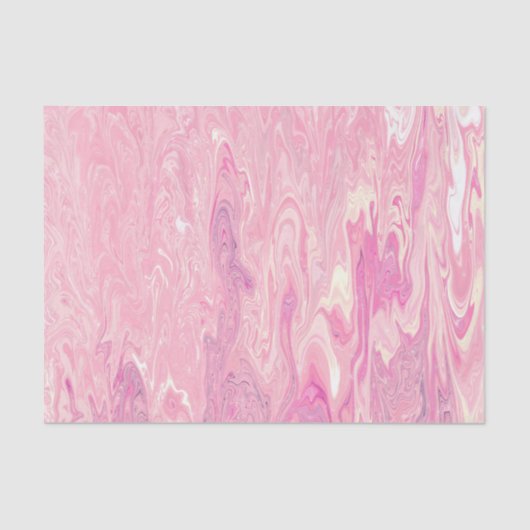Papier Mousseline Peinture en marbre blanc rose moderne Design abstr (Recto)