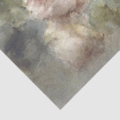 Papier Mousseline Peinture éthérée, Roses roses et blanches étonnant (Détail)