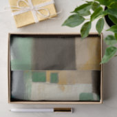 Papier Mousseline Peinture expressionniste avec pointes de brosse lo (Cadeau)