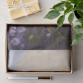 Papier Mousseline Peinture florale Pastel Jardin fleuri doux (Cadeau)