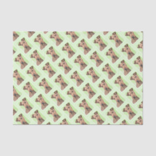 Papier Mousseline Peinture Irlandaise Terrier - Cute Original Chien