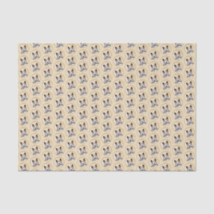 Papier Mousseline Peinture islandaise pour chien de mer - Art origin