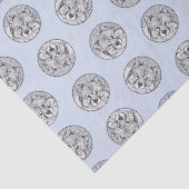 Papier Mousseline Peinture Keeshond Kees Jote Original Animal Chien (Détail)