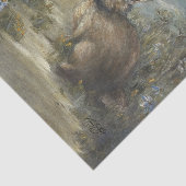 Papier Mousseline Peinture Lapin DBL (Détail)