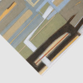 Papier Mousseline Peinture libre moderne d'expression par le Normand (Détail)