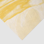 Papier Mousseline Peinture marbré jaune Lumière Texture d'art Abstra (Détail)