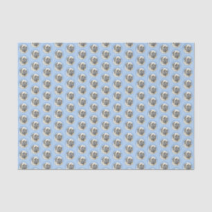 Papier Mousseline Peinture Mastiff (Fawn) anglaise - Art Chien origi