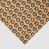 Papier Mousseline Peinture orientale - Art original pour les oiseaux (Détail)