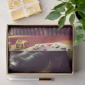 Papier Mousseline Peinture Portrait en tatouage (Cadeau)