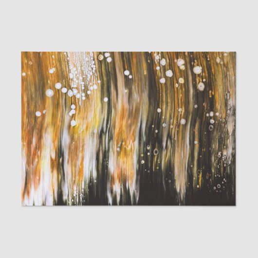 Papier Mousseline Peinture pour cellules essuyer l'art Abstrait (Recto)