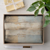 Papier Mousseline Peinture rustique d'une vache dans une prairie écl (Cadeau)