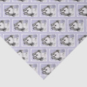 Papier Mousseline Peinture Shih Tzu - Cute Original Chien Art (Détail)