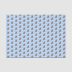 Papier Mousseline Peinture Suédoise Vallhund - Cute Original Chien A