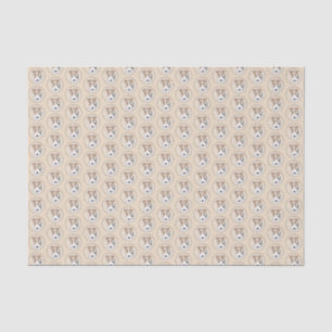Papier Mousseline Peinture Terrier de Renard de fil - Cute Original