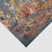 Papier Mousseline Peinture tropicale d'aquarium de poissons du monde (Détail)