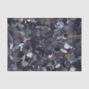 Papier Mousseline Peinture violette et lavande
