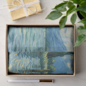 Papier Mousseline Pélican perché au-dessus de la peinture à l'eau Dé (Cadeau)