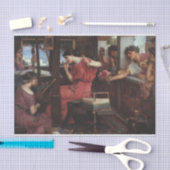 Papier Mousseline Penelope and the Suitors par J W Waterhouse - 1912 (Artisanat)