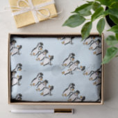 Papier Mousseline Penguin Meilleurs Amis Diplôme (Cadeau)