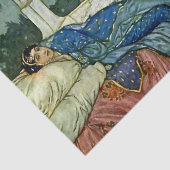 Papier Mousseline "Penser à Lady Yang" par Edmund Dulac (Détail)