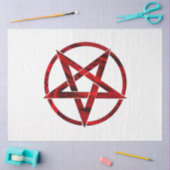 Papier Mousseline Pentagram Red Devil (Artisanat)