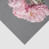 Papier Mousseline Peonies douces modernes sur la page de découpage a (Détail)